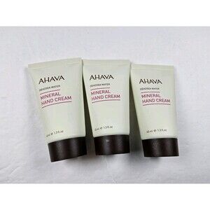 3x AHAVA Deadsea Water Mineral Hand Cream Travel Size 40 ml/1.3 oz Each